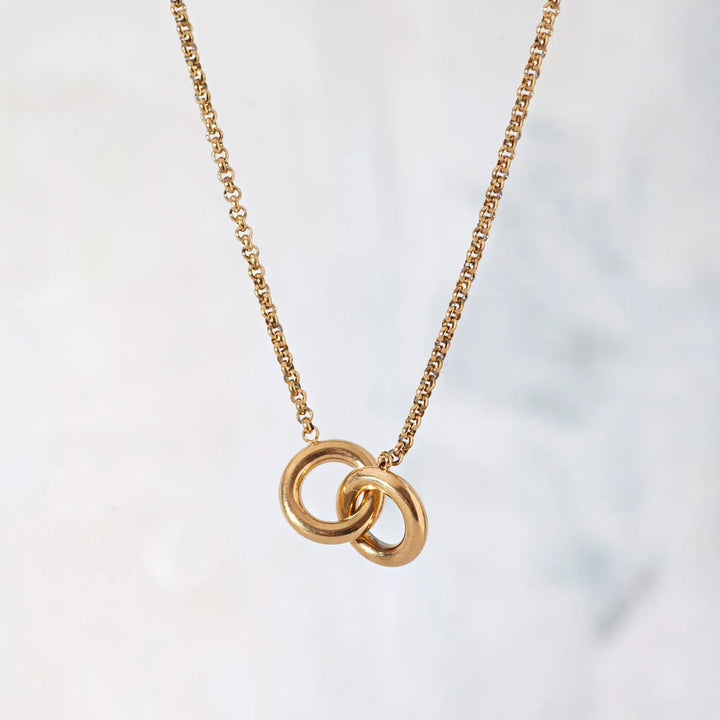 Nico - Infinity Rings Necklace Stainless Steel