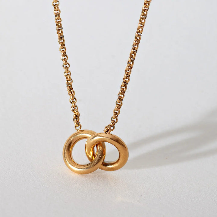 Nico - Infinity Rings Necklace Stainless Steel