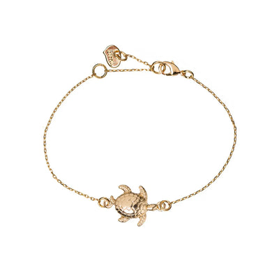 Turtle bracelet Gold