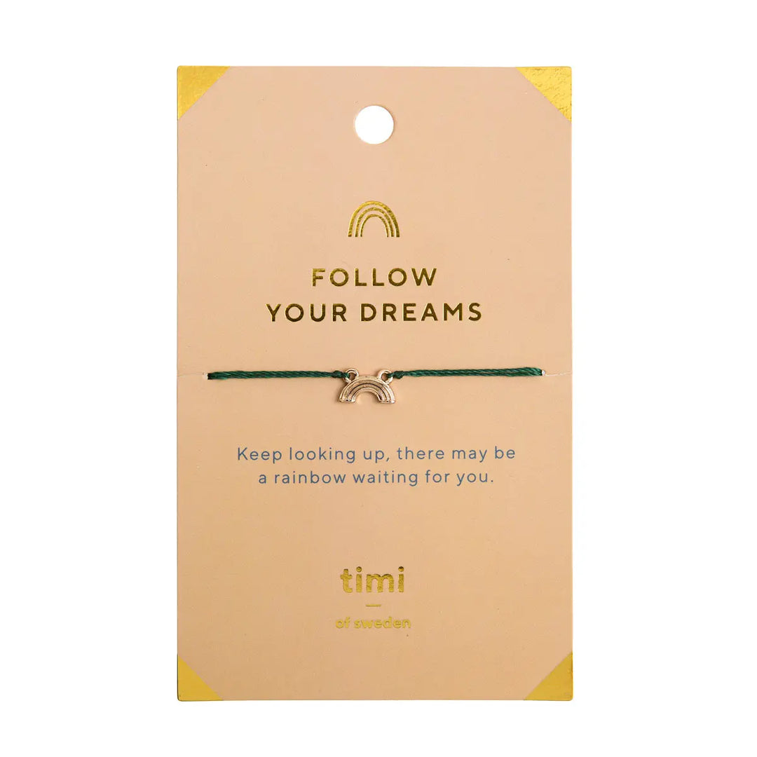 Follow Your Dreams Rainbow Bracelet Timi of Sweden