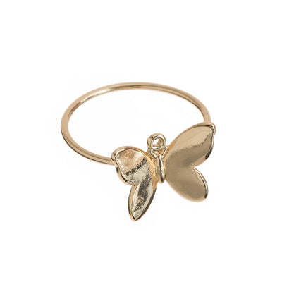 Butterfly ring Gold