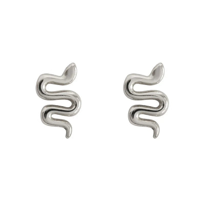 Liza - Mini Snake Stud Earrings